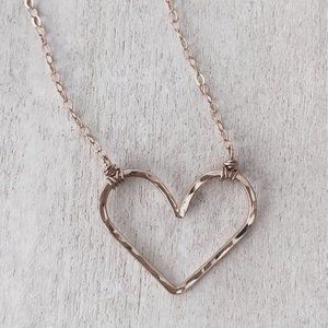 TINY OPEN YOUR HEART NECKLACE